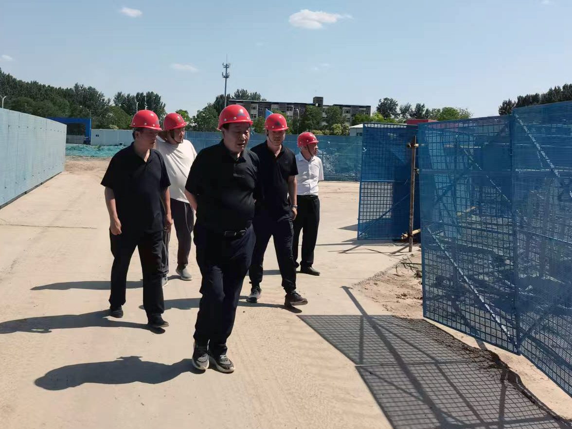 新蒲建設集團董事局主席王雙對赴匡城景苑項目調研指導